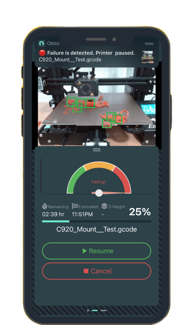 Octoprint pour Android et IOS